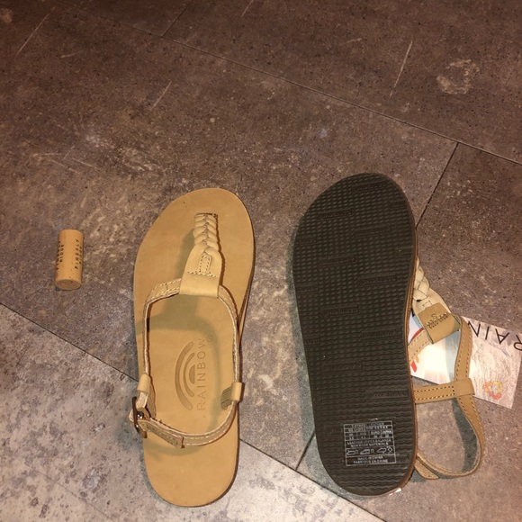 NWT Rainbow SMALL 5.5-6.5 sandals - Picture 5 of 6